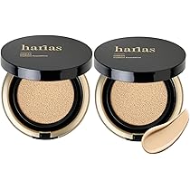 Amazon | HARIAS ハリアス (公式) クッションファンデーション 2個